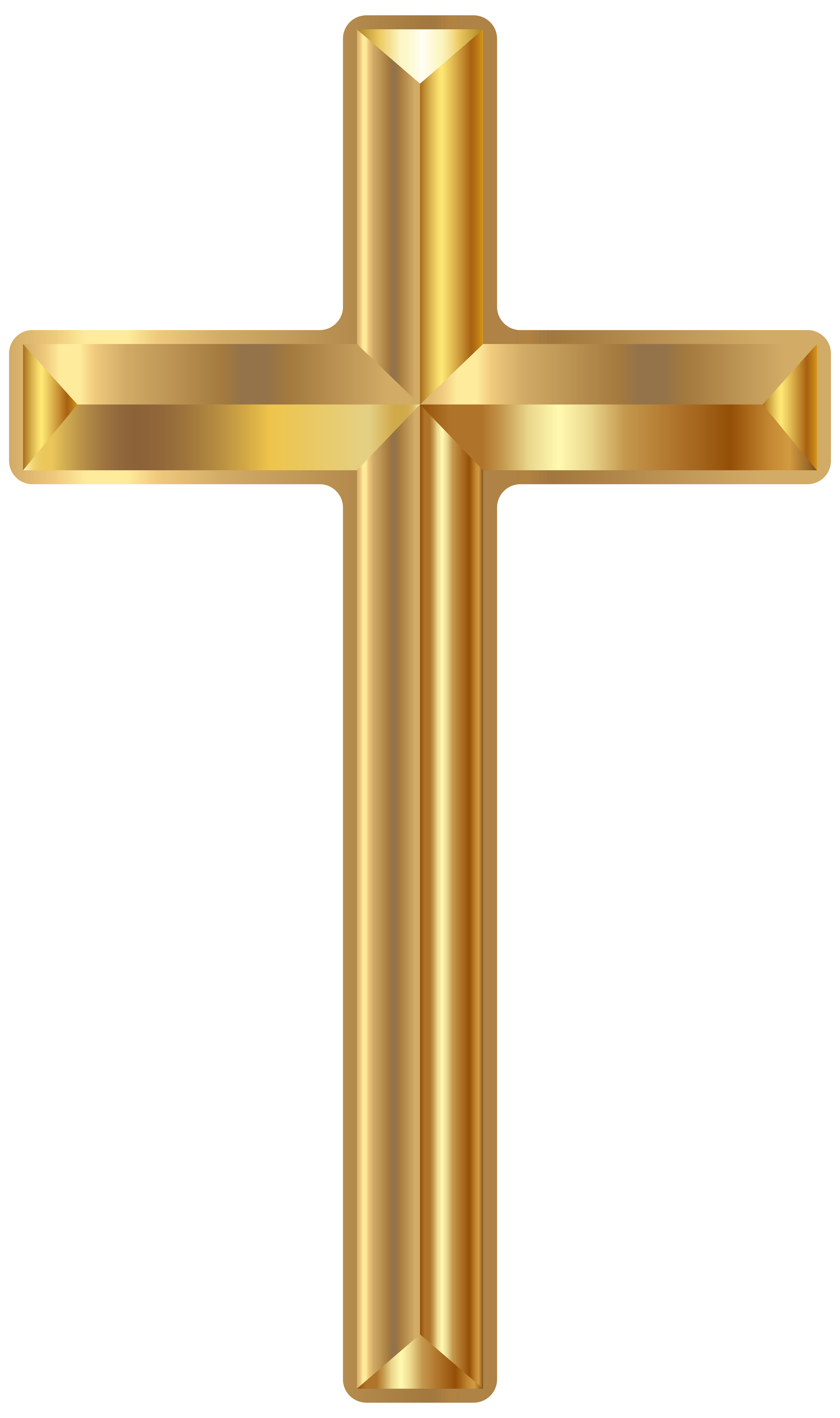gold cross clipart first communion