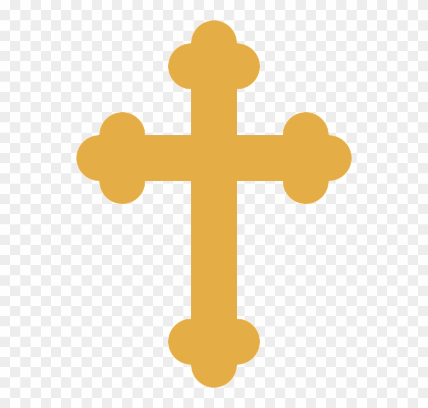 Cross gold christian.