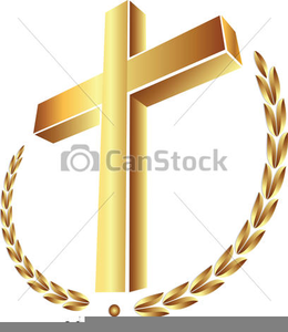 Gold Cross Clipart