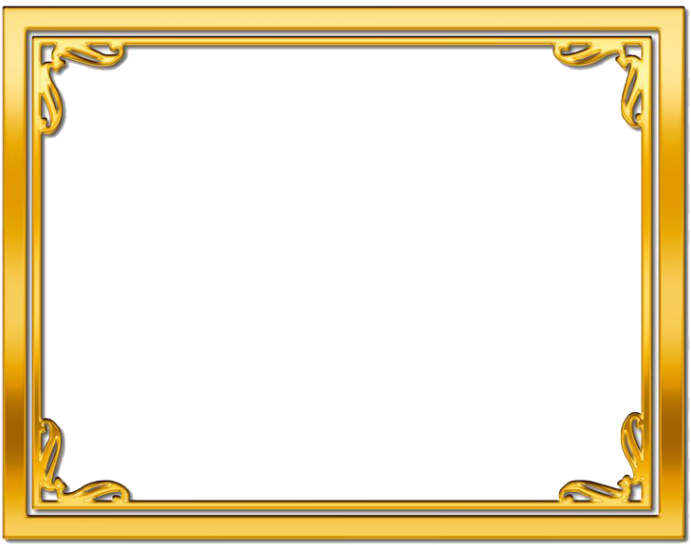 Gold Frame Png Picture