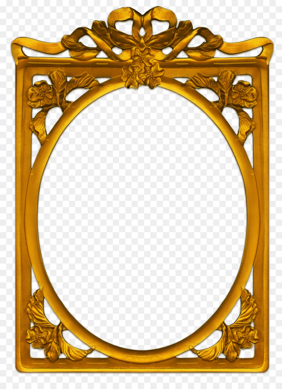 Gold Frame Frame clipart
