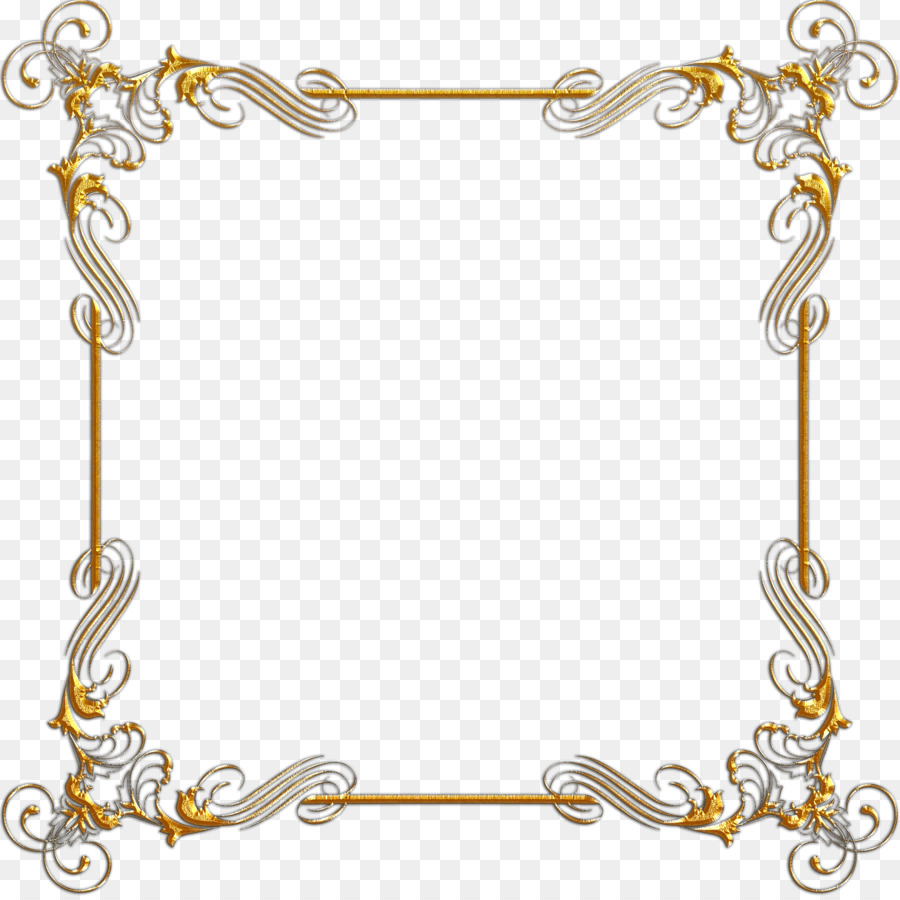 Gold picture frames.