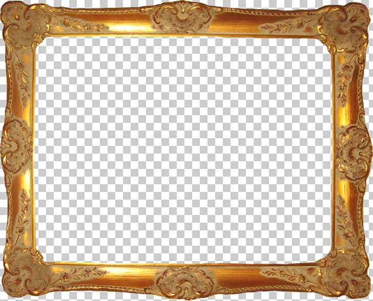 Frame Digital photo frame , Gold frame material, photo frame