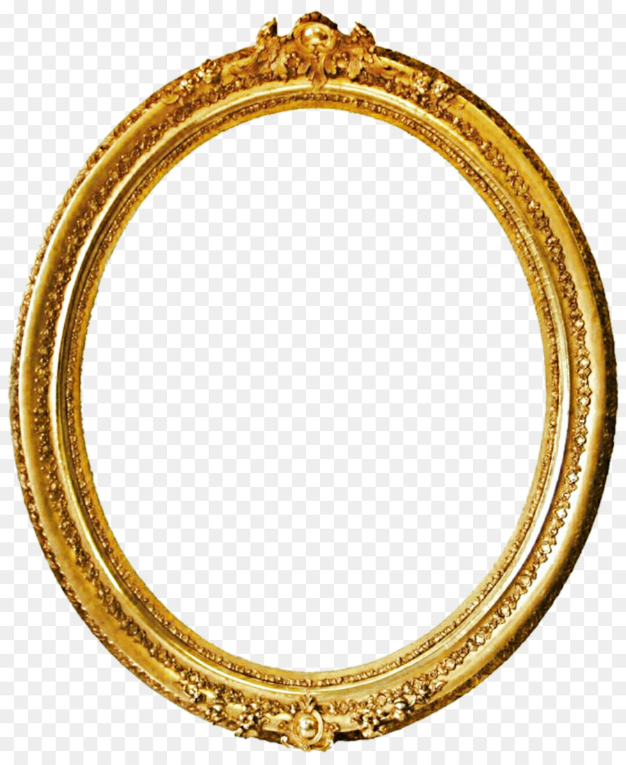 gold frame clipart mirror