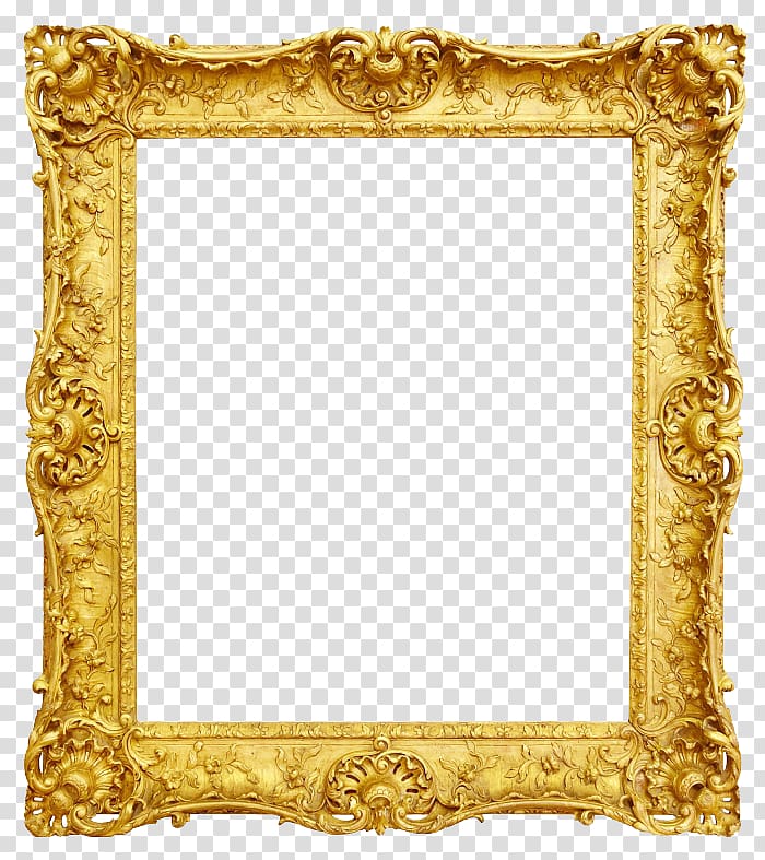 Frame Antique Gold, Gold frame, gold ornate border template