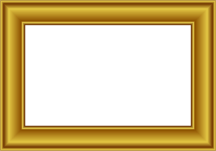 gold frame clipart rectangle