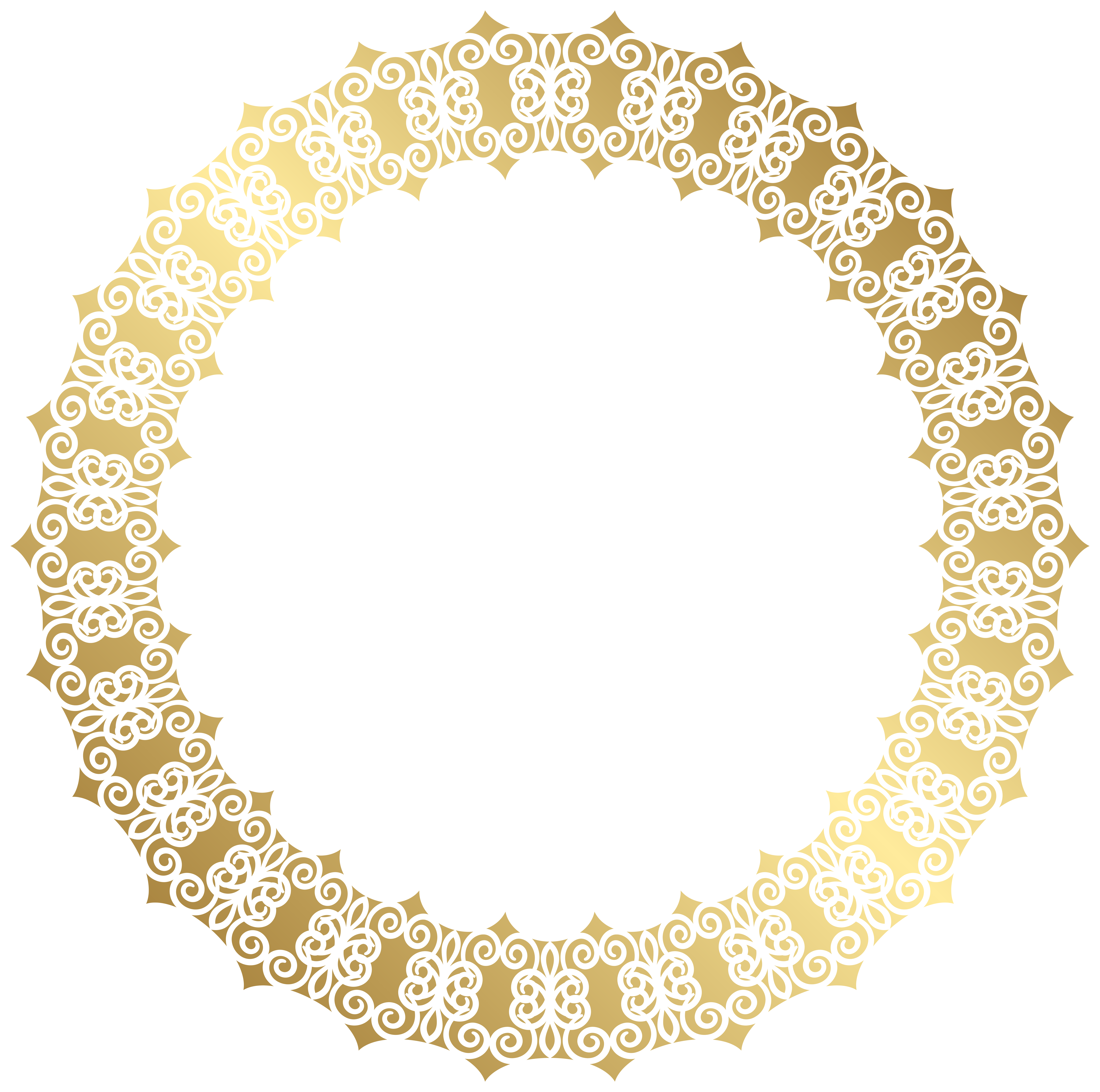 Free Round Gold Frame Png, Download Free Clip Art, Free Clip
