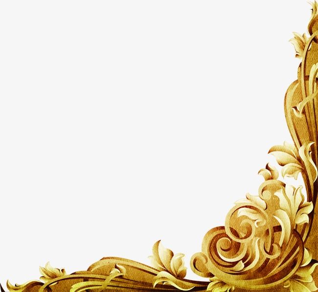 gold frame clipart royal