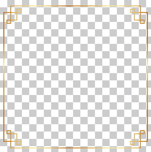 gold frame clipart simple
