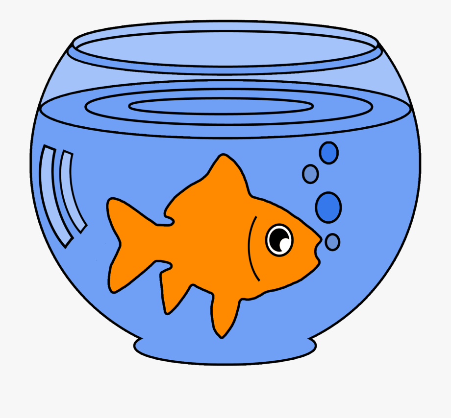 Goldfish bowl png.
