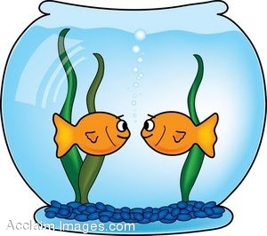 Goldfish Bowl Clipart