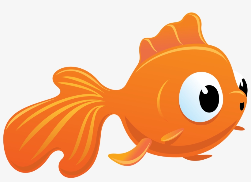 Collection goldfish clipart.