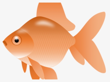 Free Goldfish Black And White Clip Art with No Background