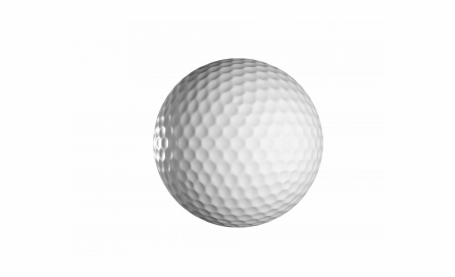 Transparent golf ball.