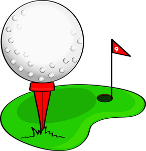 Cartoon golf picture.
