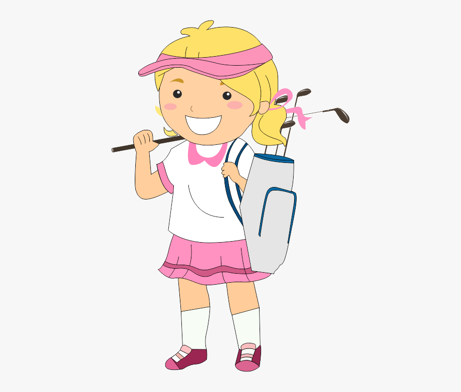 Clipart Child Golf