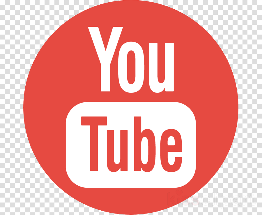 Circle youtube logo.