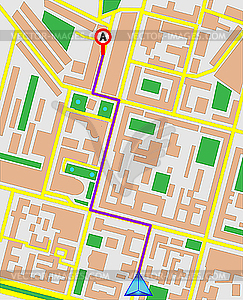 GPS map