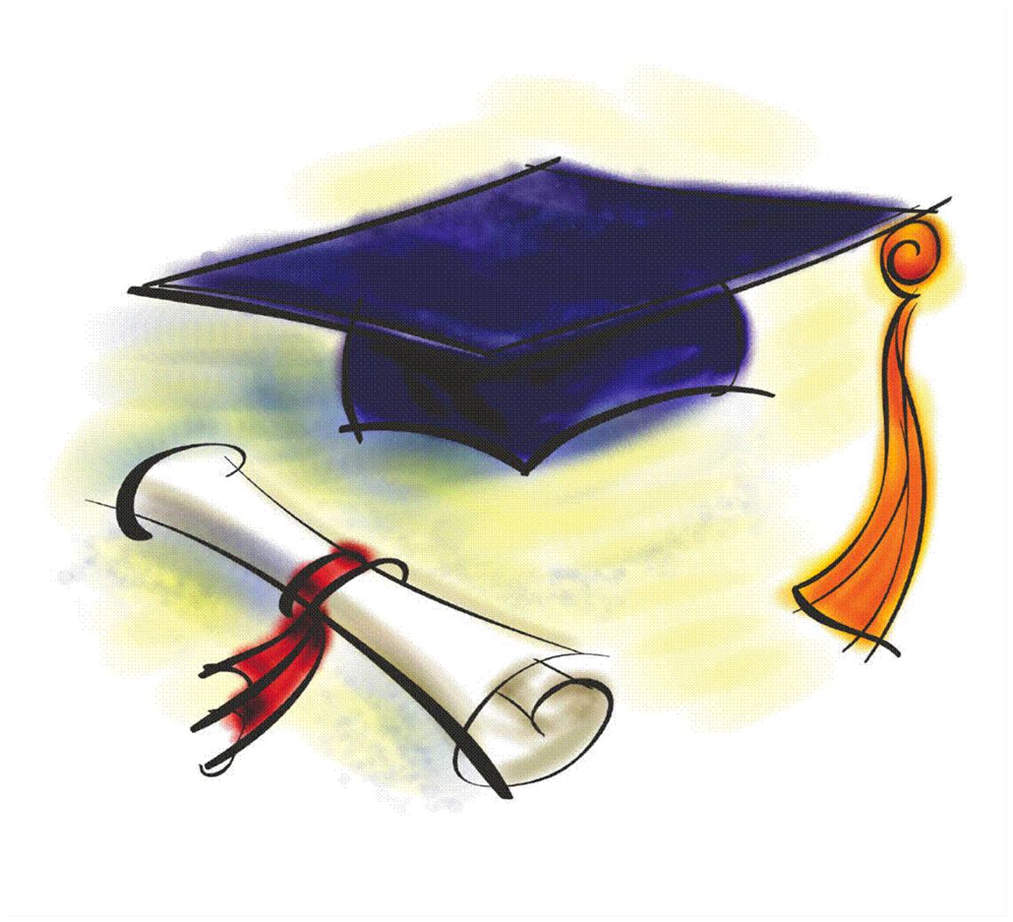 Free Graduation Cap And Diploma, Download Free Clip Art