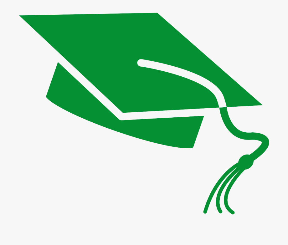 Hd Grad Cap Icon Graduation Cap Clipart Green