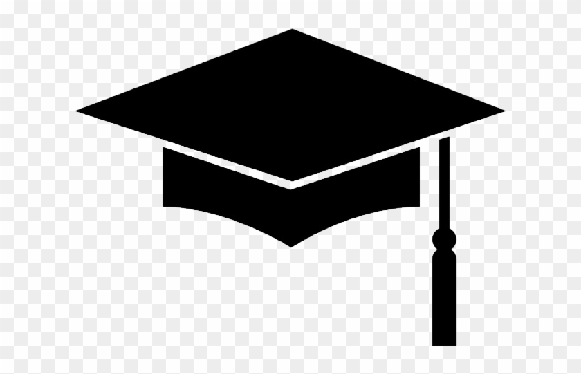 Diploma Hat Black High Resolution Png Icon