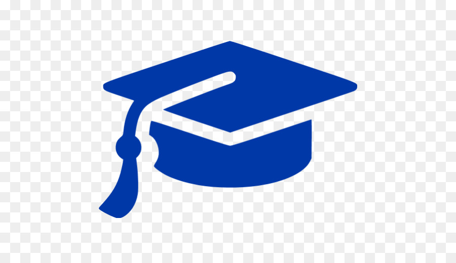 graduation cap clipart navy blue