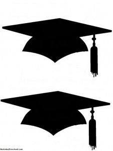 Printable graduation cap.