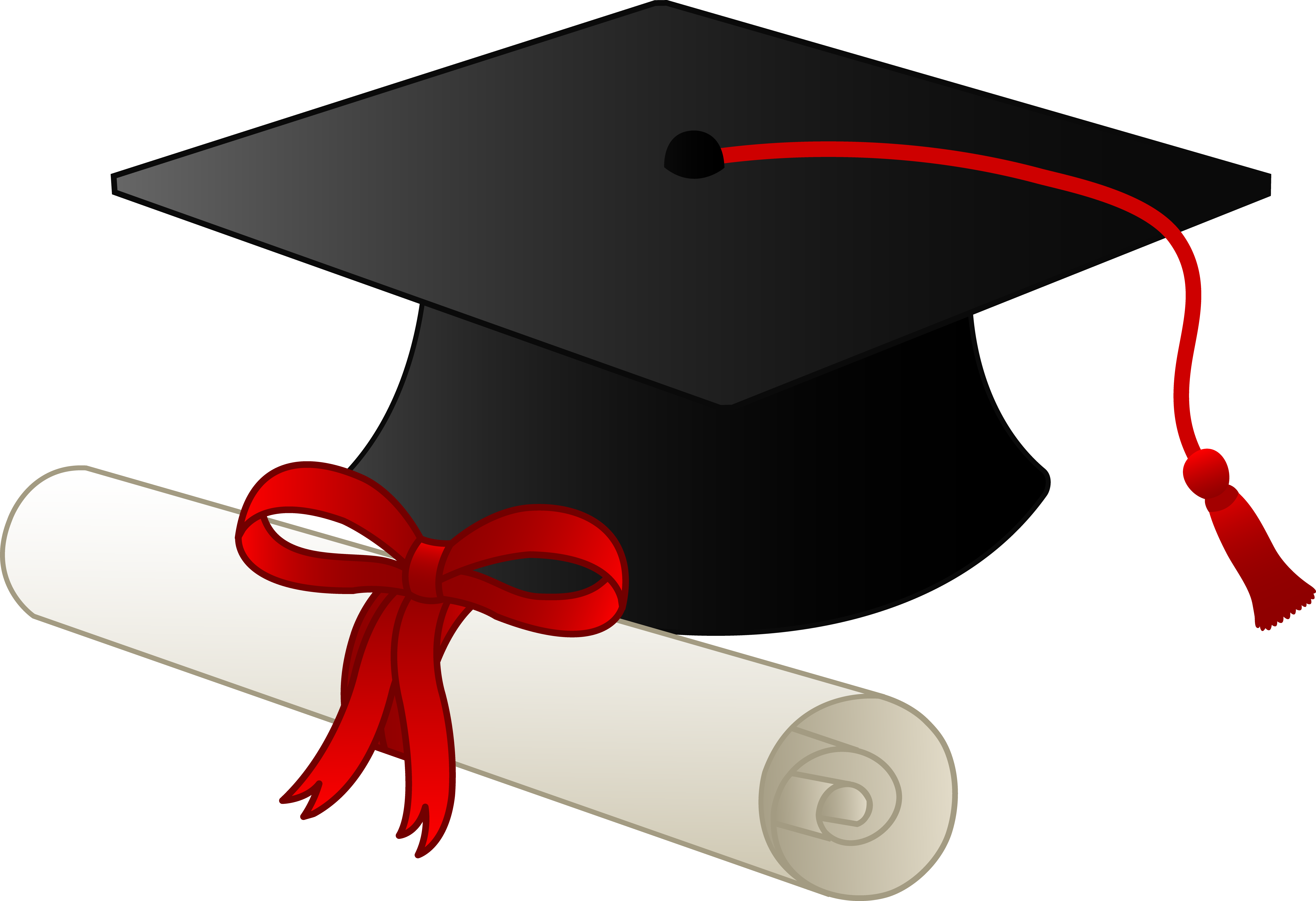Graduation cap clipart.