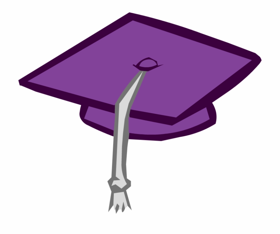 Purple Graduation Cap