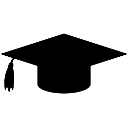Graduation cap transparent.