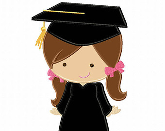 Graduation girl graduate clipart