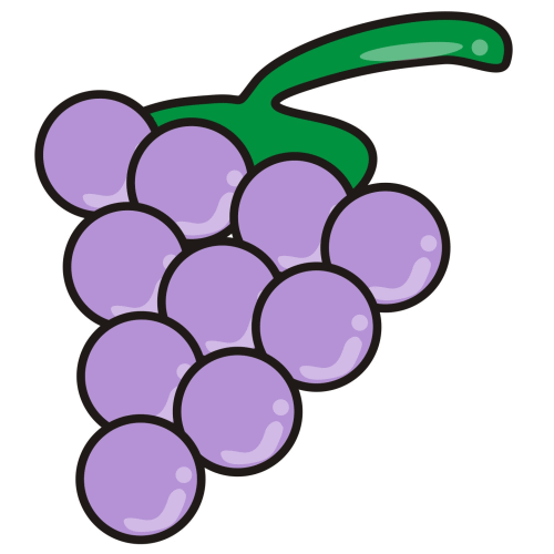 grapes clipart bunch