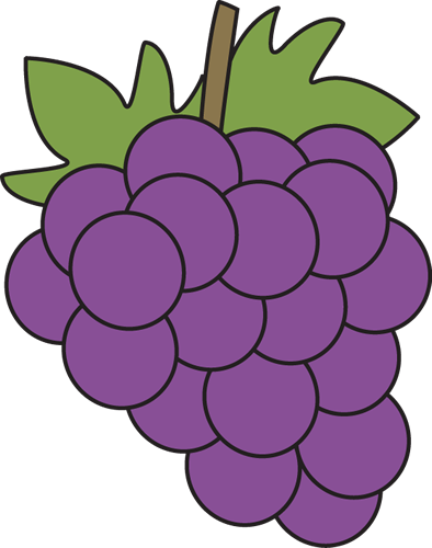Free cartoon grapes.