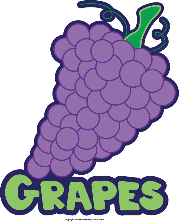 grapes clipart face