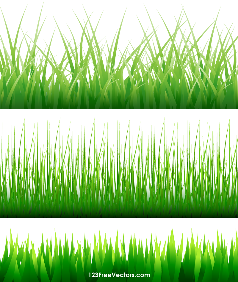 Free Vector Grass Blades