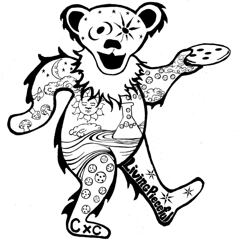 Free Grateful Dead Coloring Pages, Download Free Clip Art