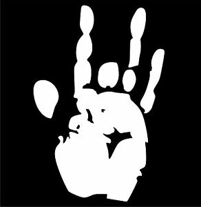 Details about Jerry Garcia Hand STENCIL Decal
