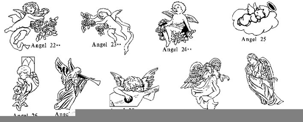 Tombstone angel clipart.