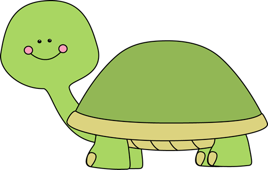 green turtle clipart whimsical