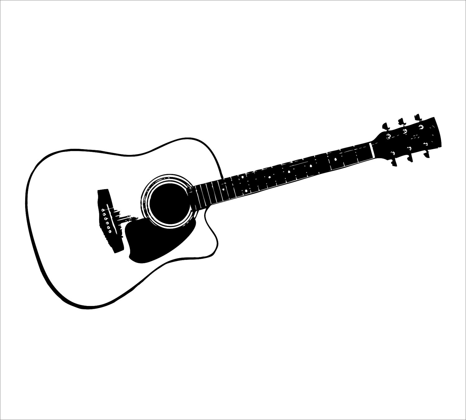 Free acoustic guitar.