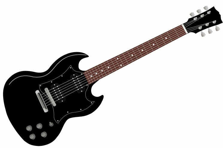 guitar clipart animated
