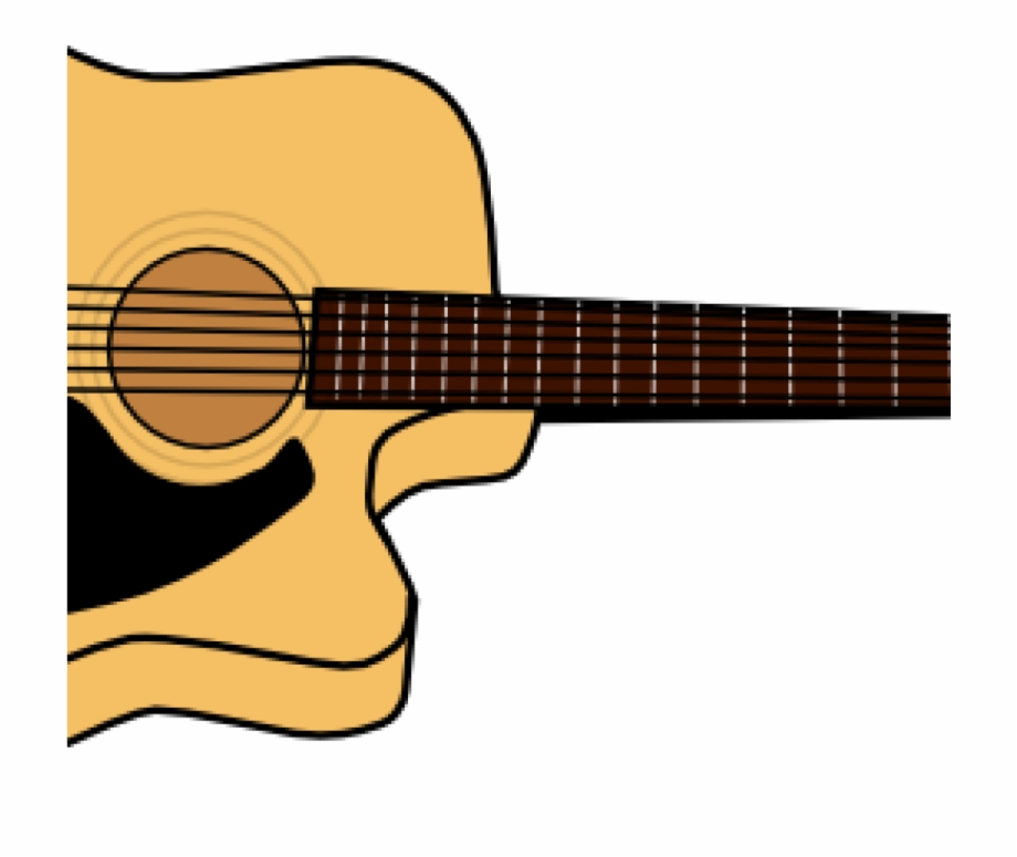 Acoustic guitar clipart.