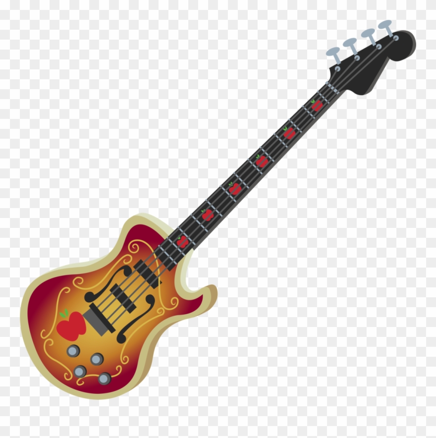 Bass Guitar Clipart Transparent Background
