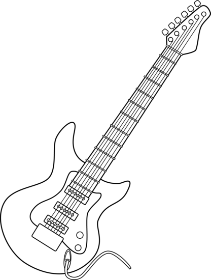 guitar clipart electric