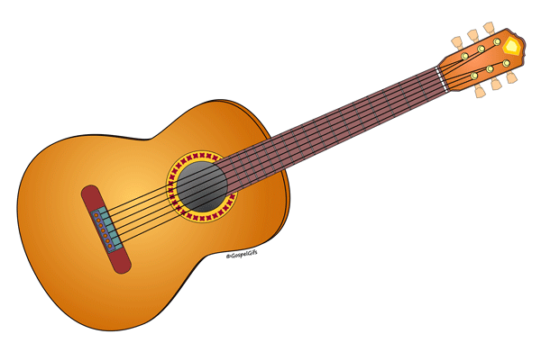 Guitar Clipart For Kids