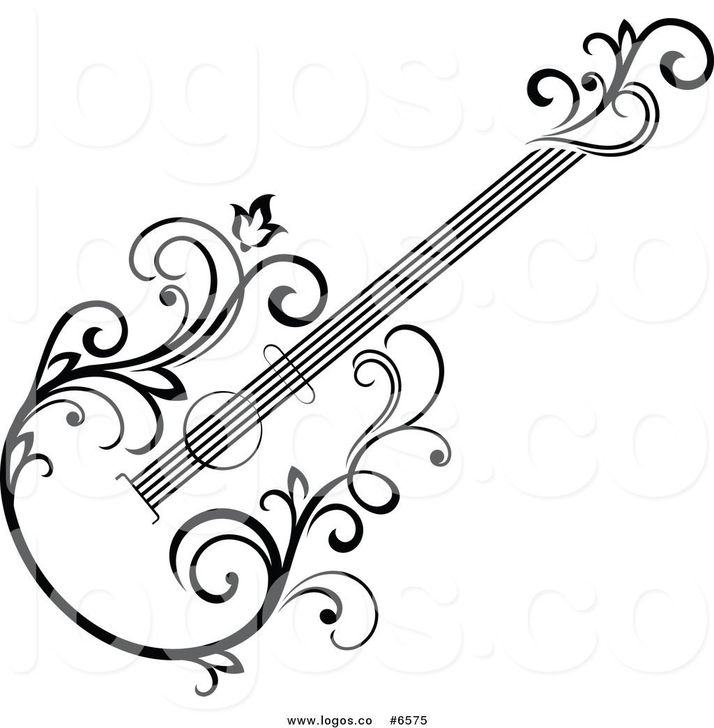 Royalty Free Clip Art Vector Logo of a Black and White