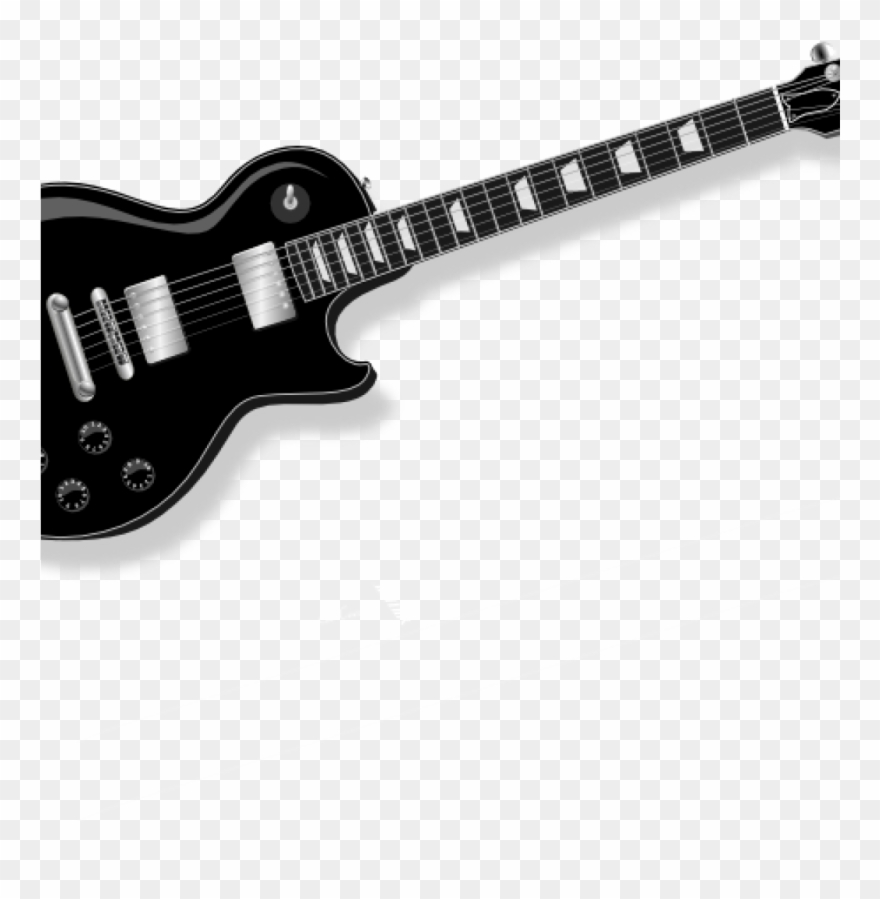 Free Guitar Clipart Black Guitar Clip Art Free Vector