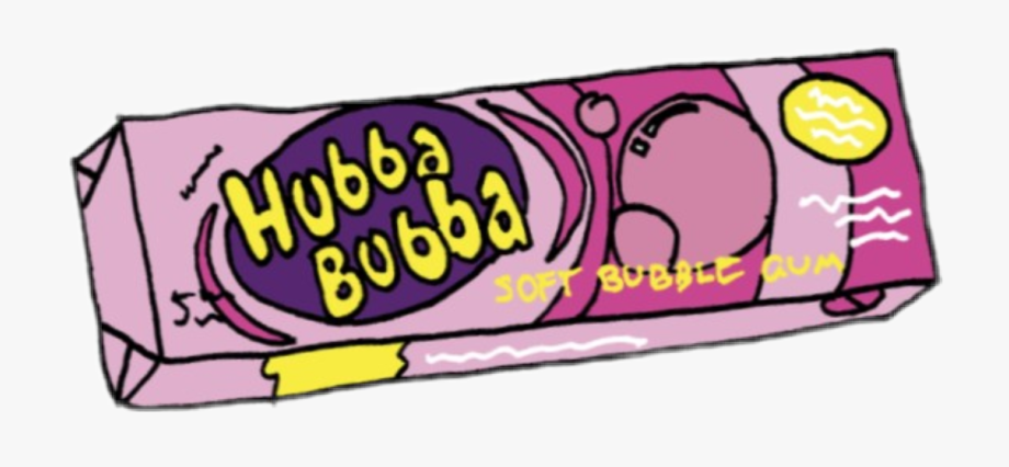 Hubba Bubba Bubble Gum Clipart , Transparent Cartoon, Free