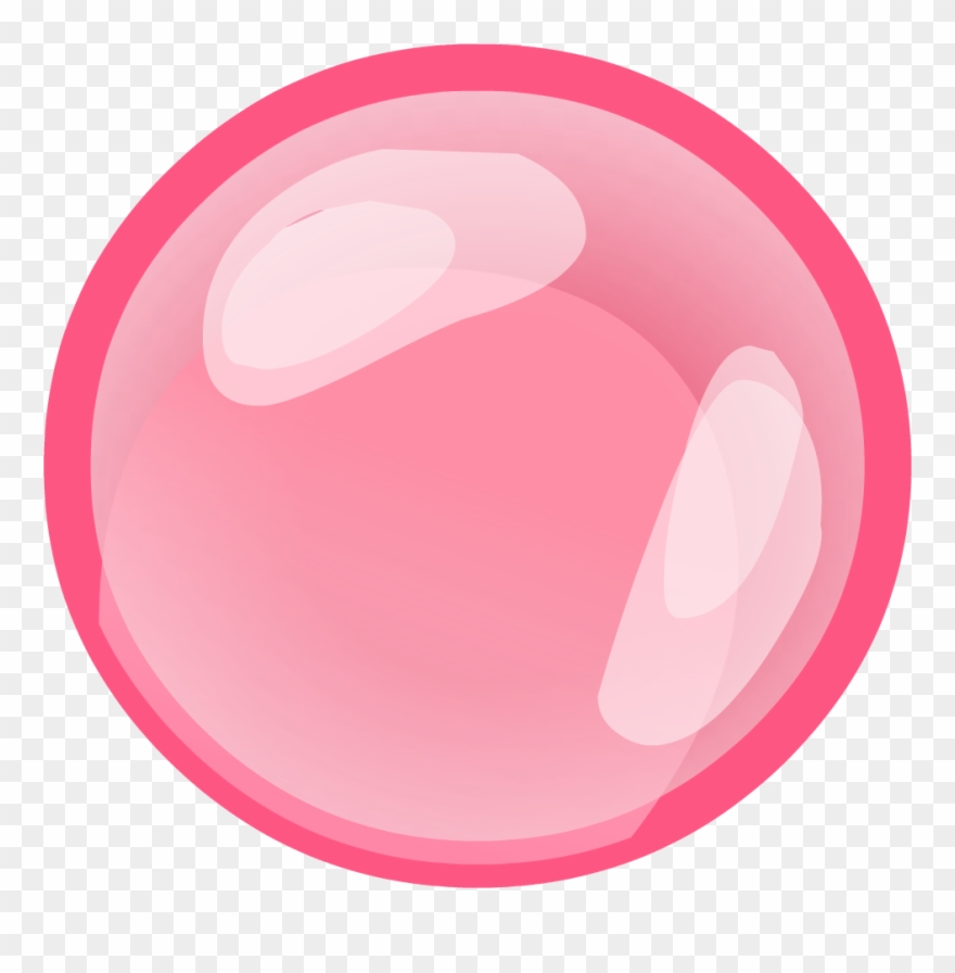 Bubble gum bubble.