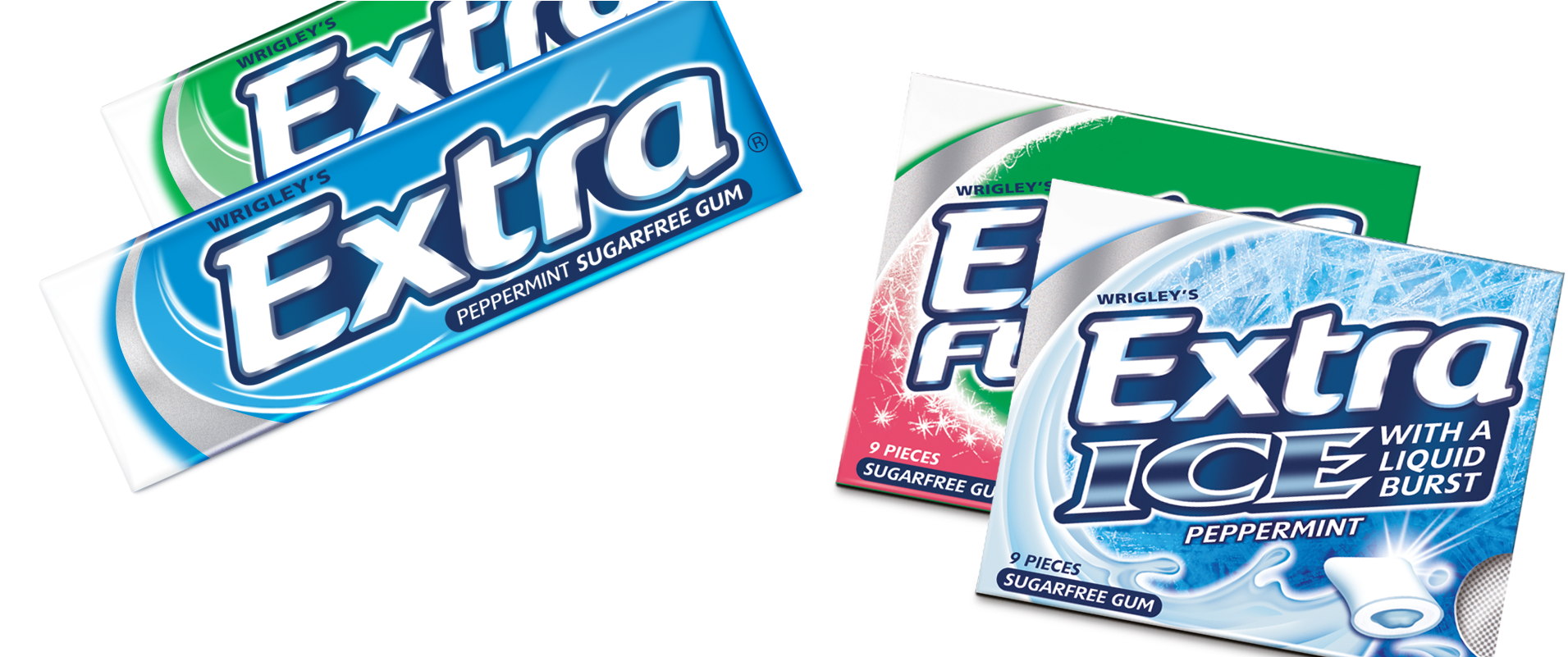 Extra gum logo.